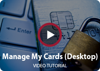 Manage My Cards (Desktop)
