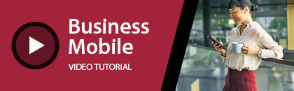 Business Mobile Banking Video