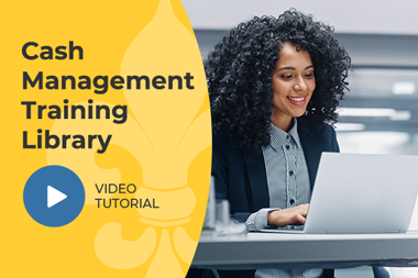 Cash Management Training Library Video